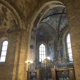 Frescoes in St. George's Basilica